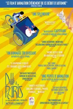 poster Dilili à  Paris