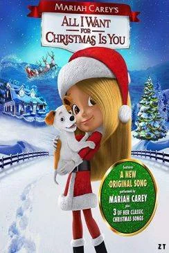 poster Mon plus beau cadeau de Noel (Mariah Carey's All I Want For Christmas Is You)