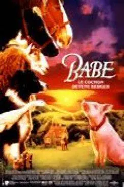 poster Babe, le cochon devenu berger