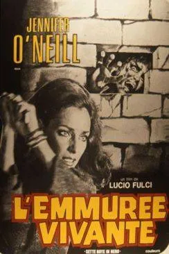poster L'Emmurée vivante (Sette note in nero)
