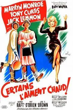poster Certains l'aiment chaud (Some Like It Hot)