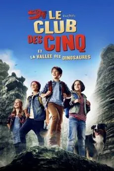 poster Le Club des Cinq et la vallée des dinosaures